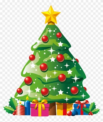 Clipart Cartoon Christmas Tree Free Download Best - Christmas Tree Clip Art Png