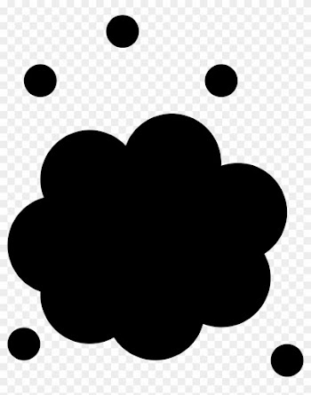Clipart - Cartoon Dust Cloud Transparent