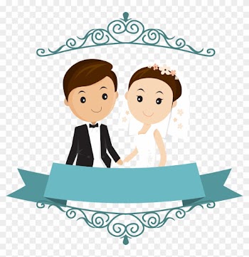 Clipart Cartoon Wedding - Invitaciones De Boda Para Editar