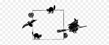 Clipart - Clipart Picture Frame Halloween