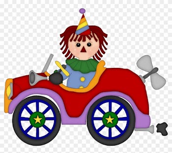 Clipart Clown Car Circus - Clown Car Png