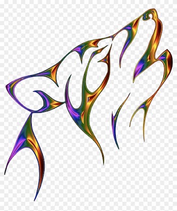 Clipart Cobalt Steel Tribal Wolf Bclipart Prismatic - Clipart Cobalt Steel Tribal Wolf Bclipart Prismatic