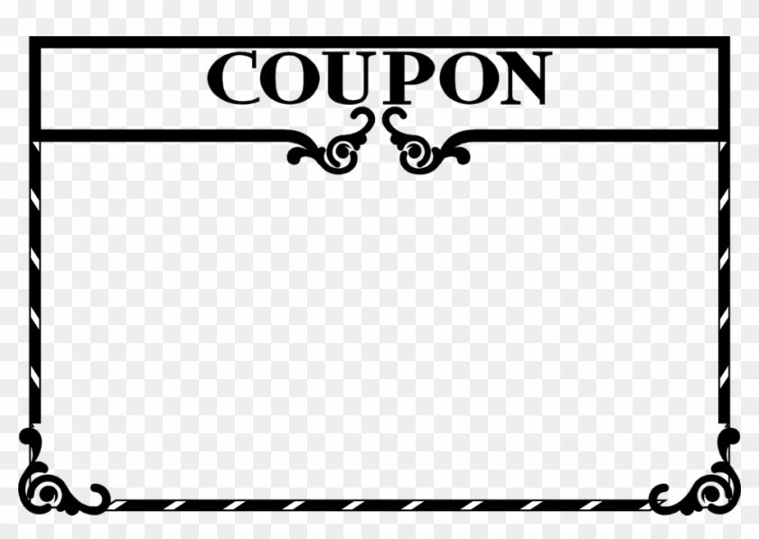 Clipart Coupon Template - Blank Coupon Clip Art