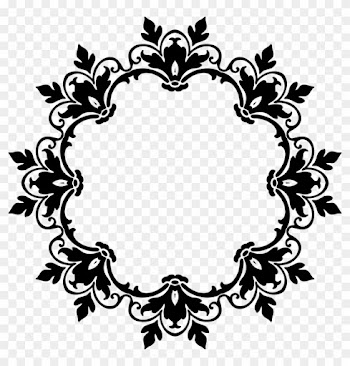Clipart - Damask Frame