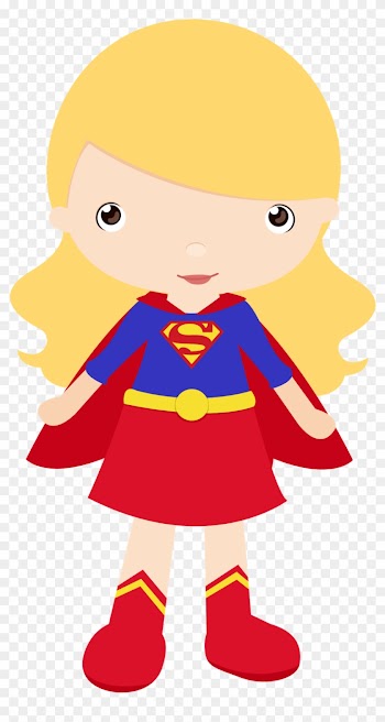 Clipart De Ni&amp;241os Disfrazados Super H&amp;233roes Oh - Heroínas Baby