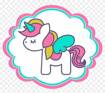 Clipart De Unicornios Para Scrapbook - Kawaii Unicorn Png