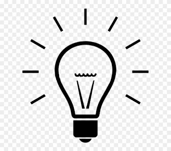 Clipart Excellent Light Bulb Black And White File Simple - Creative Commons Icons Light Bulb