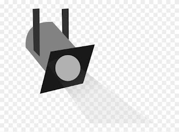 Clipart Fancy Idea Clip Art Spotlight Grey Scale 5 - Clip Art Spot Light