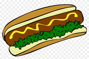 Clipart Fast Food Lunch Dinner Hot Dog - Hot Dog Clip Art
