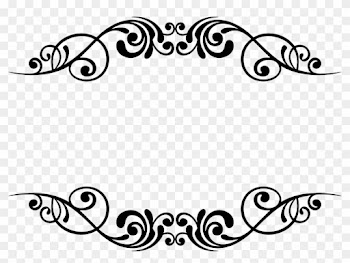 Clipart Flourishy Frame - Clip Art Decorative Borders