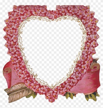 Clipart Frame Heart Pictures Free Image - Heart Frame With Clear Background