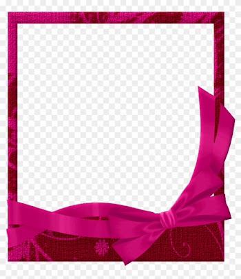 Clipart Frame Pink - Navy Blue Frame Png