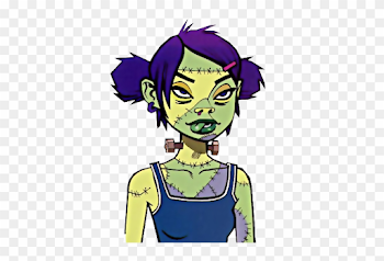 Clipart Frankenstein Girl Bolt Blue & Clip Art Images #23322 ...