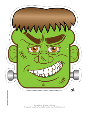 Clipart Frankenstein Girl Bolt Blue & Clip Art Images #23322 ...