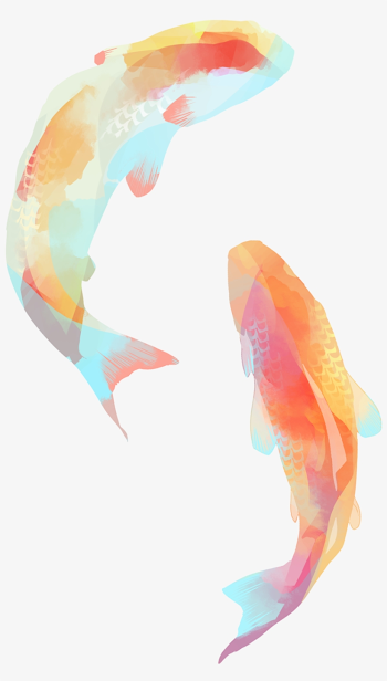 Clipart Free Download Jellyfish Clipart Watercolor - Koi Fish ...