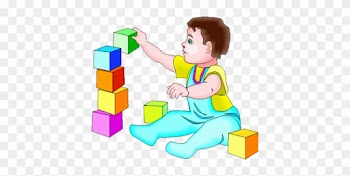 Clipart From Clipartheaven - Baby Playing Clip Art