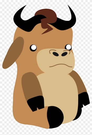 Clipart Gnu - Baby Gnu