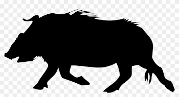 Clipart - Greek God Ares Boar