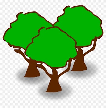 Clipart Heafy Forest - Forest Clipart