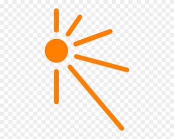 Clipart Info - Half Sun Rays Vector