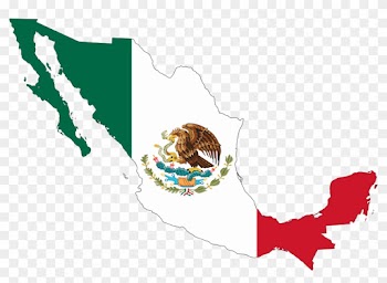 Clipart Info - Mexican Flag On Mexico