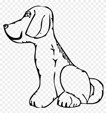 Clipart Info - Side View Of A Dog
