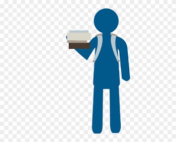 Clipart Info - Student Clipart Blue