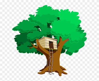 Clipart Info - Tree Top House Cartoon