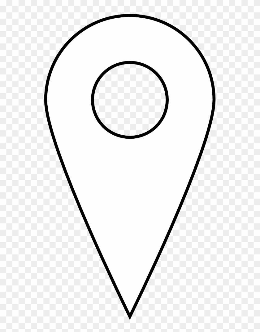 Clipart Info - White Location Pin Png
