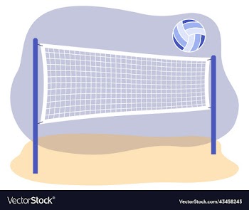 clipart isolated elements volleyball