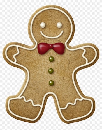 Clipart Kid Christmas Cookies - Christmas Cookie Gingerbread Man