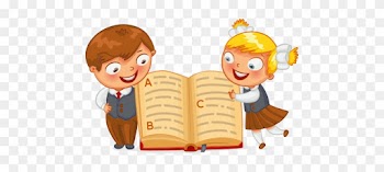 Clipart Kitap Boyundaki Çocuklar - Drawing Book For Girls Age 6