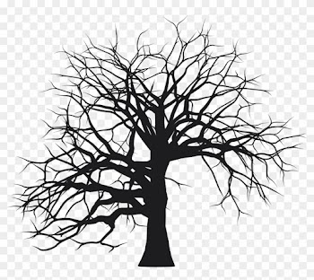 Clipart - Leafless Tree Silhouette