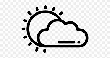 Clipart Library Cloud Png Collections - Transparent Sun And Cloud Clipart Png