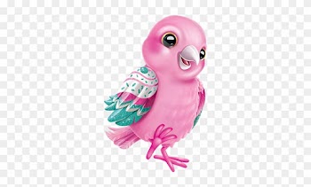 Clipart » Nature » Pink Bird - Little Live Pets Bird Cartoon