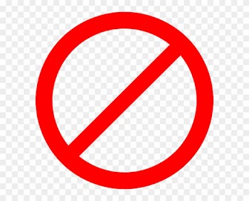 Clipart No No Sign Clip Art At Clker Vector Clip Art - Do Not Clip Art