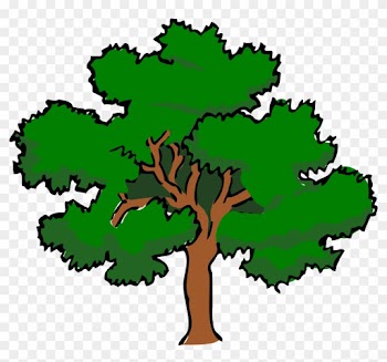 Clipart Oak Tree Redux - Make A Multiplication Tree