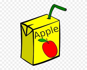 Clipart Of Fruit Juice Apple Box Clip Art At Clker - Clip Art Juice