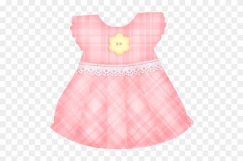 Clipart Of Girl Dress Pink Baby Shower Pinterest Dresses - Girls Dress Clip Art