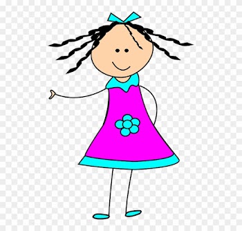 Clipart Of Small Girl Little Happy Clip Art At Clker - Happy Girl Clipart