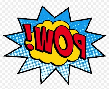 Clipart Of Word, Words And Marketplace - Clip Art Superhero