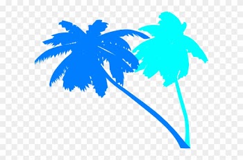 Clipart Orange Palm Tree