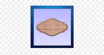 Clipart Para Vectric Aspire Alphacam Y Otros Programas - Picture Frame