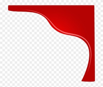 Clipart Png Free Download - Red Border Design Png