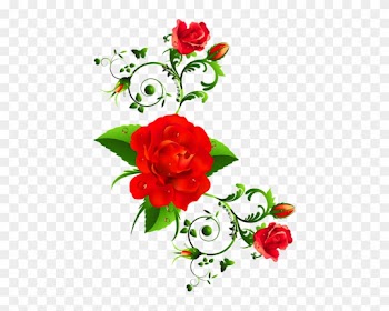 Красные Розы Декор Clipart - Red Rose Photos Gallery