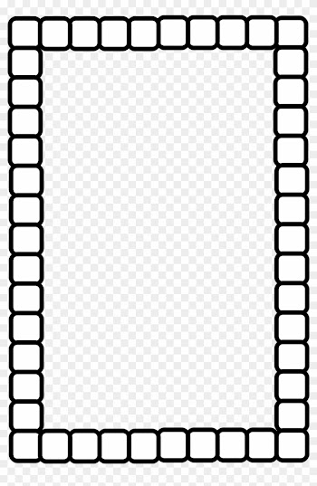 Clipart Resolution 1613*2400 - Rectangle Frame Clipart Black And White