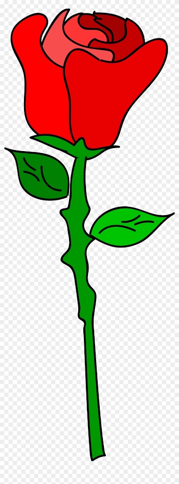 Clipart - - Rose Cartoon Flowers