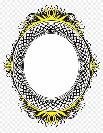 Clipart - Round Shape Photo Frame