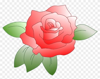 Clipart - Small Rose Clip Art