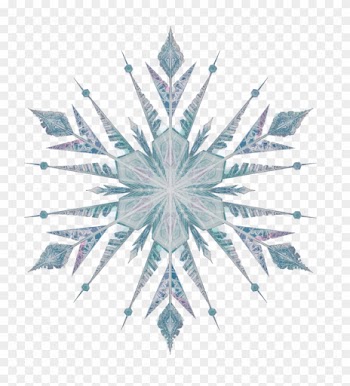 Clipart Snowflakes Png Download - Copo De Nieve Png Blanco Frozen